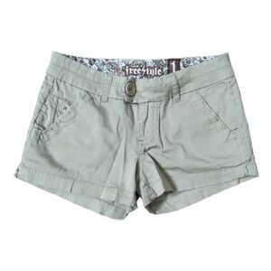 Freestyle Revolution Women's Size 1 Khaki Tan Shorts
